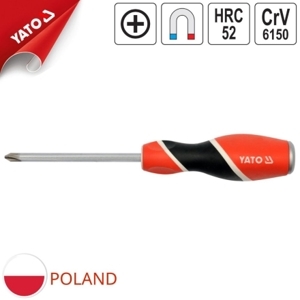 Tua vít 4 cạnh đầu nam châm Yato YT-25993