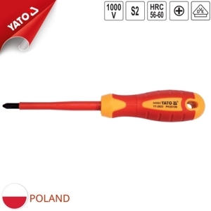 Tua vít cách điện 4 cạnh Yato YT-2821