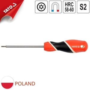 Tua vít đầu hoa mai nam châm Yato YT-25952