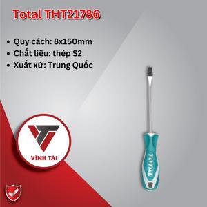 Tua vít dẹp 8x150mm Total THT21786