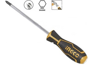 Tua vít dẹp PH2 6x150mm Ingco HGTSPH2150