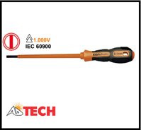 Tua vít dẹt 5/16 inch cách điện 1000V Ega Master 75178