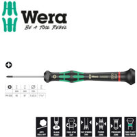 Tua vít điện tử 4 cạnh Wera 05345290001 2050 PH 000 x 40 mm ứng dụng trong điện tử và cơ khí chính xác