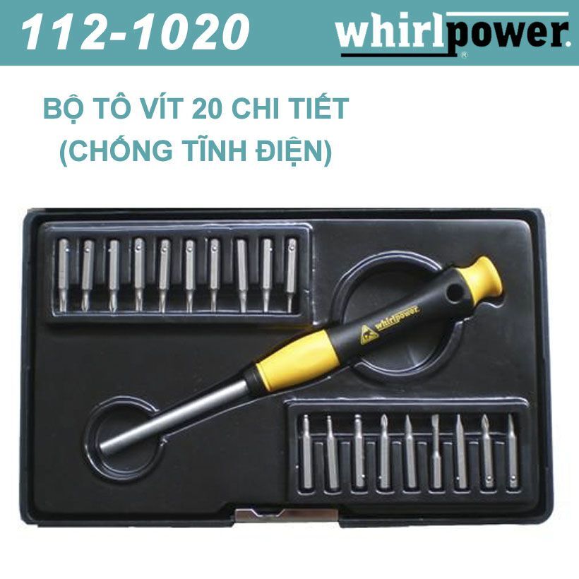 Tua vít Whirlpower 112-1020 - 20 chi tiết