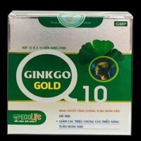 Tuần hoàn não Ginkgo Q10 Gold Abipha (H/100v)