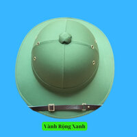 Tuấn Phò Mã 36 Mũ Cối Vành Rộng Xanh, Trắng và Vàng Cát