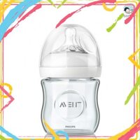 tuan000017 Bình sữa thủy tinh Avent Natural 120 240ml [Được chọn núm 0 - 5][Cam kết chính hãng] tuan000017