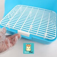 tuan012 Khay vệ sinh Guinea Pig (bọ ú, chuột lang), thỏ, sóc bắc mỹ, chinchilla tuan012