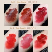 tuan078 Set 3 Cây Son Kem Lì Herorange Fluffy Lip Glaze tuan078