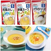 tuan1026 BỘT DASHI PIGEON NHẬT CHO BÉ ĂN DẶM DATE T1/2022 tuan1026
