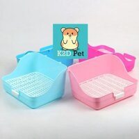 tuan39 Khay vệ sinh Guinea Pig (bọ ú, chuột lang), thỏ, sóc bắc mỹ, chinchilla tuan39