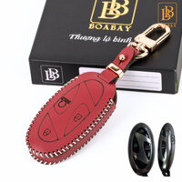 Tucson 2025, Santafe 2025 - bao da chìa khóa dùng cho xe Santafe 2025, Tucson 2025, đảm bảo vừa vặn khóa xe, da bò thật