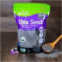 Túi 1 Kg Hạt Chia Úc Tím Organic Hạt tròn đẹp tốt dáng đẹp da