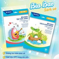 Túi 10 Bìa bao Sách Giáo Khoa Thiên Long BOC-007