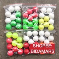 Túi 10 Bóng Bi Lắc Việt Nam Đường Kính 34mm