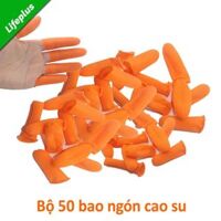 Túi 100 Bao ngón tay bằng cao su giúp bảo vệ ngón