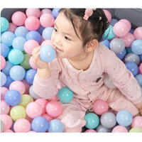 Túi 100 bóng nhựa kiddy cao cấp sz 5,5 siêu xinh màu Hàn Quốc