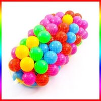Túi 100 bóng nhựa mềm cho bé đồ dùng cho bé