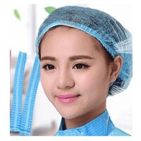 Túi 100 cái Mũ trùm đầu y tế Medipro cao cấp ép chân không - Nón y tế nón con sâu mũ trùm tóc nón trùm tóc