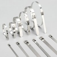Túi 100 dây thít inox , dây thít láp ,đai láp