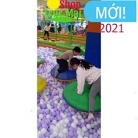 Túi 100 quả bóng nhựa cho bé vui chơi màu trắng  - Sản phẩm an toàn cho bé, sản xuất tại Việt Nam