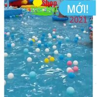 Túi 100 quả bóng nhựa Việt Nam chuyên dụng thả bể bơi hồ bơi