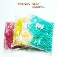 Túi 1000 Đầu Cos Tròn Bọc Nhựa RV1.25-3~RV5.5-5