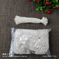 [TÚI 1.000 SỢI SIZE NHỎ] Dây Cotton Treo Mác Quần Áo Dài 20cm