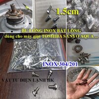 [TÚI 100c] Ốc lồng máy giặt INOX 304 201 TOSHIBA SANYO AQUA Kèm long đen vênh - Bulong INOX - Bu lông bắt MG TÔ