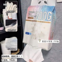 Túi 150 tờ khăn lau đa năng Geklin - khăn giấy rút treo tường an toàn mềm mịn