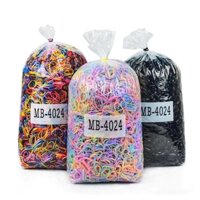 Túi 1kg chun buộc tóc nữ loại dãn nở tốt - Combo 1 kg dây buộc tóc đóng túi sẵn giá rẻ