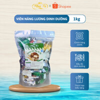 Túi 1Kg Lương Khô Mini Mix 16 Vị Trái Cây và Ngũ Cốc Siêu Ngon, Đủ Dinh Dưỡng - Nước Mắm Ba Làng Nhà Ta - Lương Khô