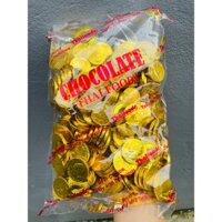 Túi 1kg Socola đồng tiền tròn và vuông, thỏi  trang trí bánh kem, bánh sinh nhật- Phụ Kiện Trang Trí Bánh [FREESHIP🚗]
