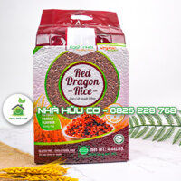Túi 2 kg Gạo lứt huyết rồng HƯƠNG DỨA, NGON,DẺO,THƠM MÙI LÁ DỨA