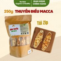 Túi 250g Bánh Thuyền Điều Macca NA NUTS ăn kiêng, hỗ trợ giảm cân, không đường, bánh healthy chay