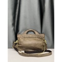 Túi 2hand mini xách tay có dây đeo vai đeo chéo hai bộ dây da v.o.i phong thủy ANTIFORME của Nhật -T511