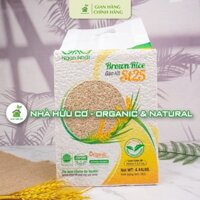 Túi 2kg - GẠO LỨT ST25 VIETGAP nguyên cám – GẠO NGON NHẤT - Nhà hữu cơ