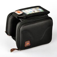 Túi 3 ngăn treo xe đạp CBR (đen-khung cứng)