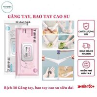 Túi 30 Bao tay, găng tay cao su làm bếp đa năng, bền đẹp, chắc chắn,tái sử dụng nhiều lần