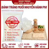 (Túi 350G) Bánh Tráng Phơi Sương Muối Nhuyễn Cao Cấp Hành Phi - Đẳng Cấp Bánh Tráng Ngọc Trinh