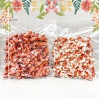 Túi 400gr Snack bánh thưởng cho chó - Dạng viên thưởng vị cá hồi, phô mai