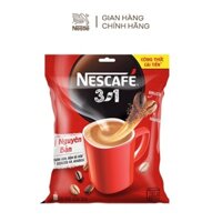 TÚI 46 gói NESCAFE 3in1 cà phê rang xay đậm đà hài hoà 17g/gói (mẫu mới)