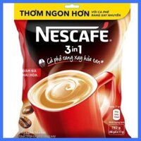 Túi 46 gói x 17g NESCAFE 3in1 Rang xay Đậm Đà Hài Hòa