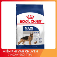 Túi 4kg thức ăn hạt cho chó ROYAL CANIN MAXI ADULT - từ 15 tháng tuổi trở lên và nặng từ 26-44kg