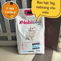 [TÚI 5 KG] Thức Ăn Cho Mèo Hạt Khô Nabirang (Cat's On) Hàn Quốc