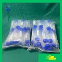 Túi 50  Ống Falcon 50ml - Ống Máy Ly Tâm 50ml nắp vặn đáy nhọn