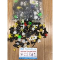 TÚI 500 CHI TIẾT NHỰA NỘI THẤT.BỘ 500 VÍT CHỐT NHỰA Ô TÔ