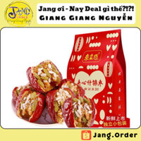 [TÚI 500G] Táo đỏ kẹp hạt mix: Óc chó, nho kho, hạt bí, hạt hướng dương.... (size cực đại)