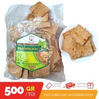 Túi 500gr khô sườn non chay vị ớt cay dùng nướng hoặc xé nhỏ chiên