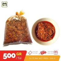 Túi 500gr sa tế ớt cay đặc biệt cho bánh tráng trộn, gia vị cay món nước lẩu